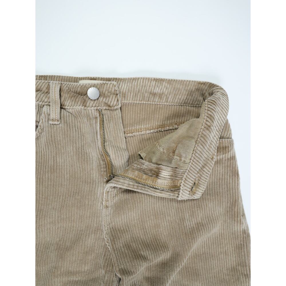 L’AGENCE Scottie Wide Leg Corduroy Pants 26 High Rise Beige Taupe Quiet Luxury - Picture 6 of 14